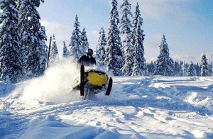 Snowmobiling the Backcountry